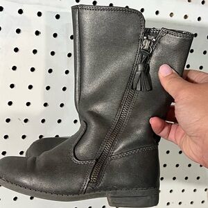 Cat and Jack Grey Boots Toddler 11